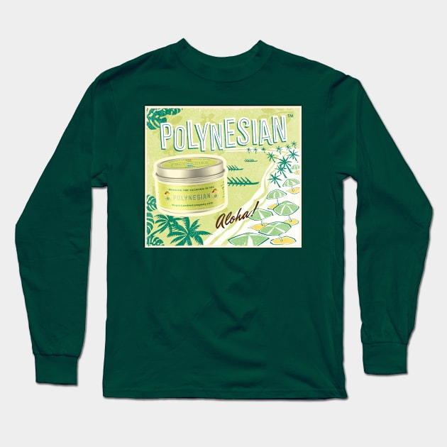 Polynesian by Magic Candle Company Long Sleeve T-Shirt by MagicCandleCompany